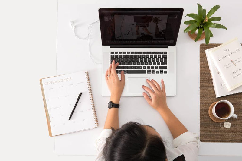 Healthy habits while working at home